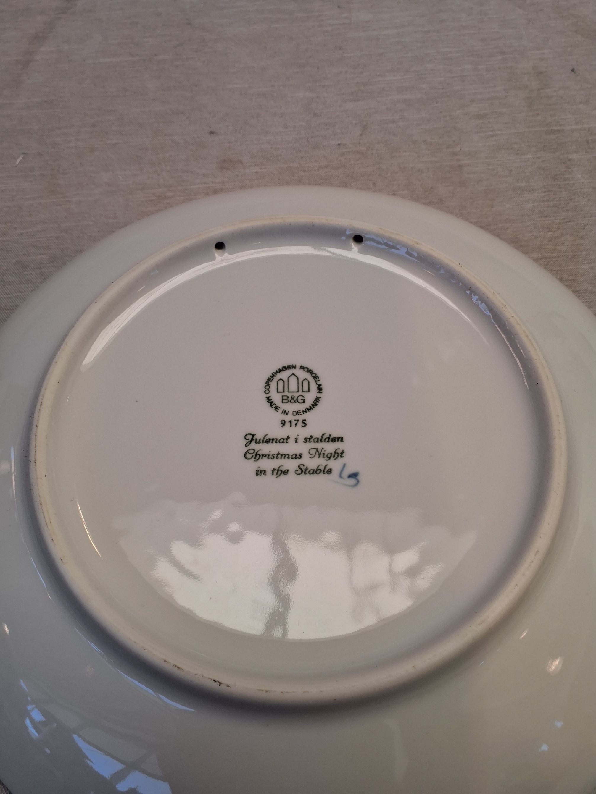 B&G 1975 stor jule platte